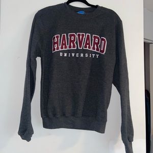 Harvard University crewneck sweater
